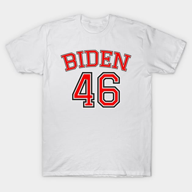 Joe Biden 46th President T-Shirt by DragonTees